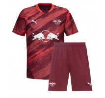 RB Leipzig Koszulka Wyjazdowa dzieci 2024-25 Krótki Rękaw (+ krótkie spodenki)